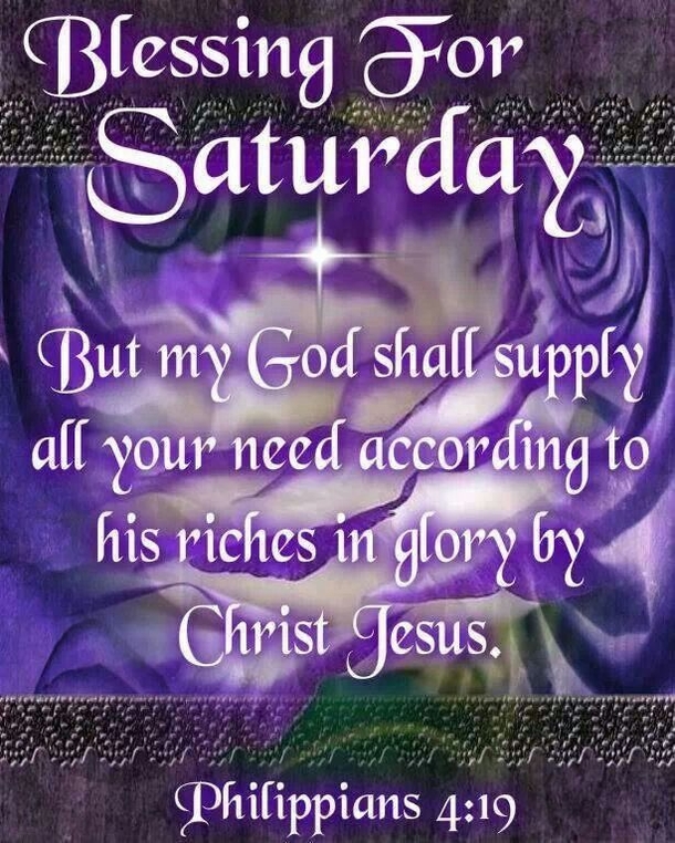80 Saturday Blessing Quotes - picture 69