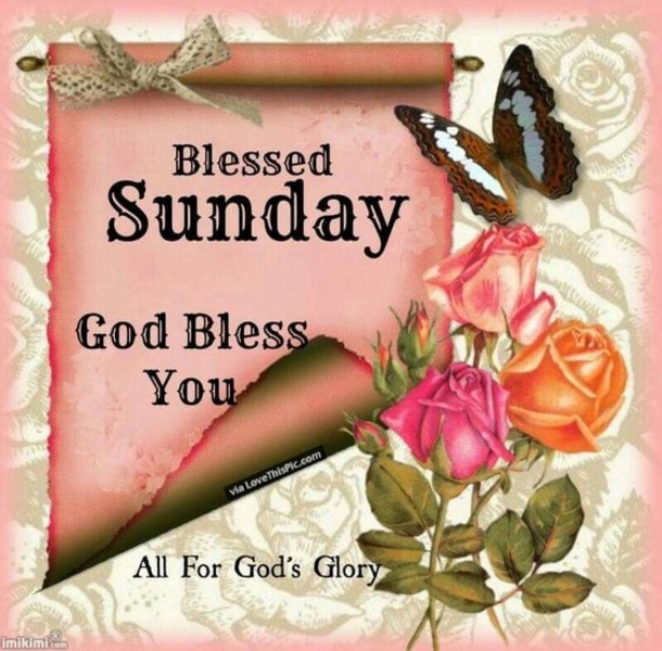 80 Sunday Blessings & Greetings - picture 12