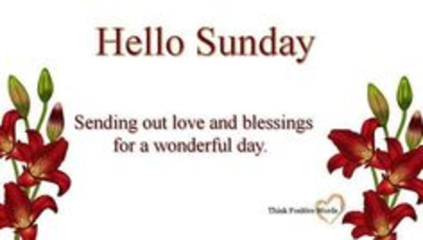 80 Sunday Blessings & Greetings - picture 62