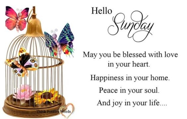 80 Sunday Blessings & Greetings - picture 7