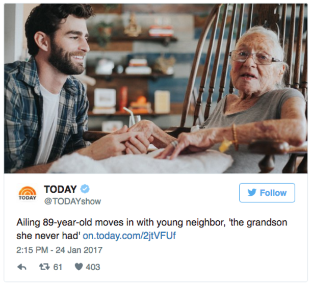 89-Year-Old Woman on Death’s Doorstep. That’s When Her 31-Year-Old Neighbor Makes STUNNING Move - picture 3