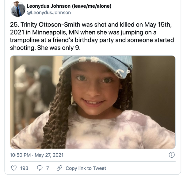 9-year-old girl who was shot while jumping on a trampoline at birthday party, has died – RIP - picture 4