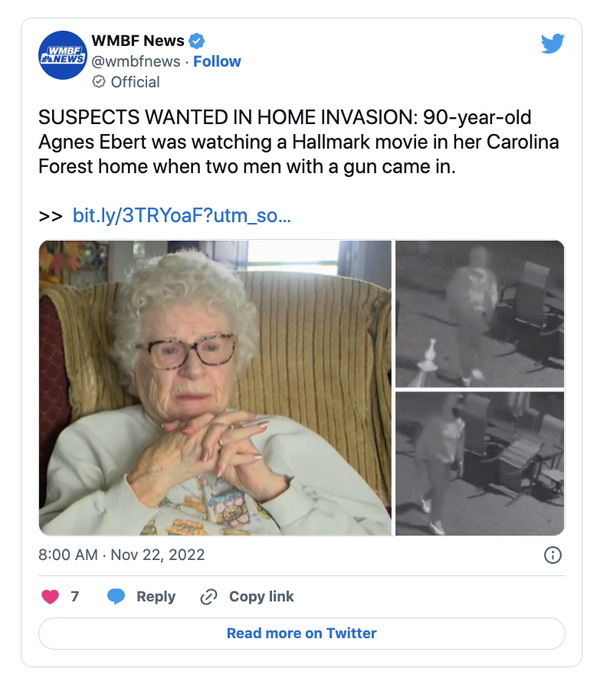 92-year-old with 30 grandchildren and 27 great-grandchildren confronts two armed men who broke into her home – “Is this a joke?” - picture 2