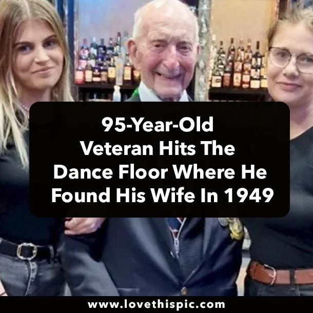 95-Year-Old Veteran Hits The Dance Floor Where He Found His Wife In 1949