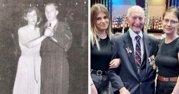 95-Year-Old Veteran Hits The Dance Floor Where He Found His Wife In 1949 - picture 2