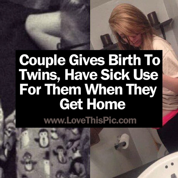 A Couple Gives Birth To Twins, Have Sick Use For Them When They Get Home