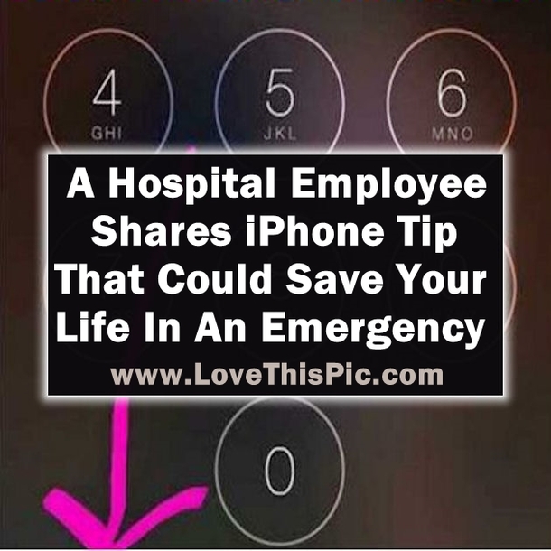 A Hospital Employee Shares An Important iPhone Tip That Could Save Your Life In An Emergency
