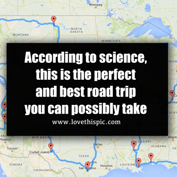 According to science, this is the perfect and best road trip you can possibly take