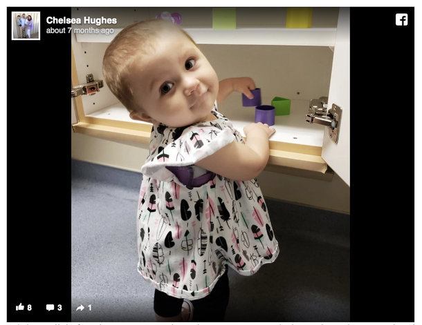 Adorable 2-year-old girl beats stage 4 cancer after 15 months of intense treatments - picture 5