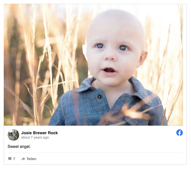 After taking a picture of her 4-month old son, mom immediately realizes her baby has cancer - picture 3