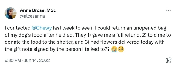 After woman Dog passed away, she tries to return unused pet food — and gets a shocking surprise - picture 3