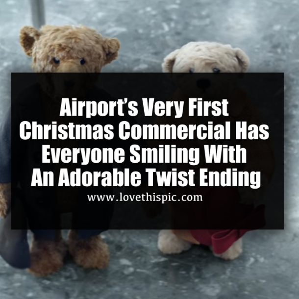 Airport’s Very First Christmas Commercial Has Everyone Smiling With An Adorable Twist Ending