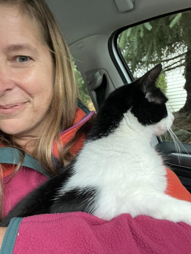 Alaska couple whose home was washed away in flood reunites with missing cat after 26 days - picture 3