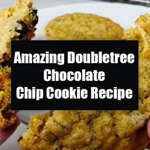 Amazing Doubletree Chocolate Chip Cookie Recipe