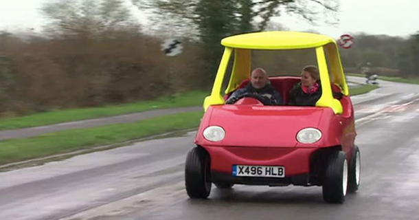 An Adult Version Of The Little Tykes Toy Car Is Legal, And It Can Go Up To 70 MPH - picture 3