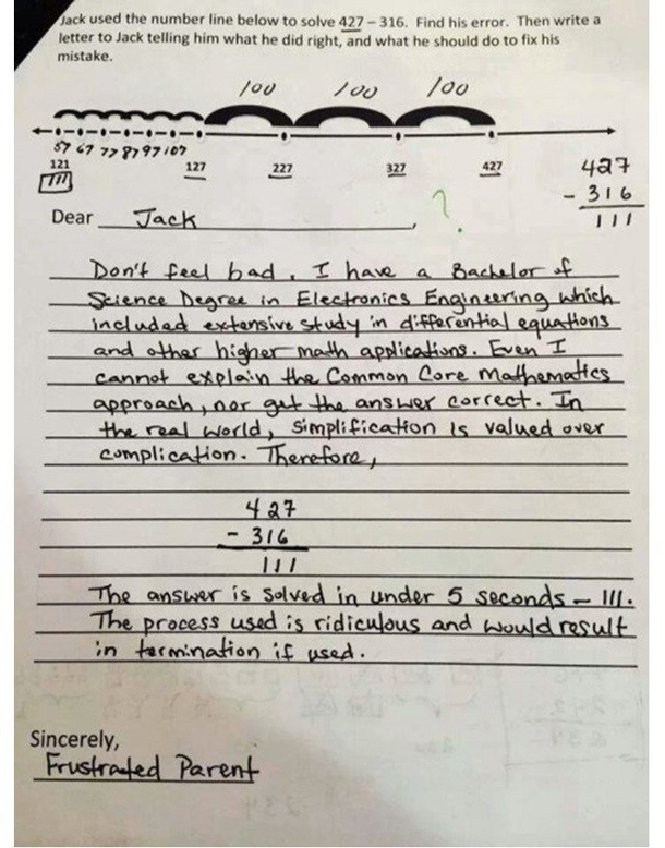 ANGRY PARENT DESTROYS TEACHER WHEN SHE WRITES THIS ON HER SON’S TEST - picture 2