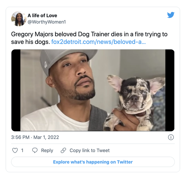 Animal trainer loses his life in house fire saving his dogs: "Those dogs were like his kids" - picture 2