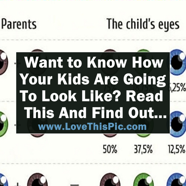 Are You Curious About How Your Kids Are Going To Look? Click Here To Find Out...