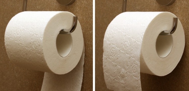 Are You Hanging Your Toilet Paper Correctly? Check These Diagrams And Find Out - picture 2