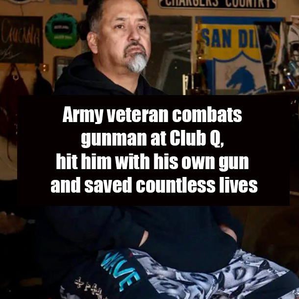 Army veteran combats gunman at Club Q, hit him with his own gun and saved countless lives