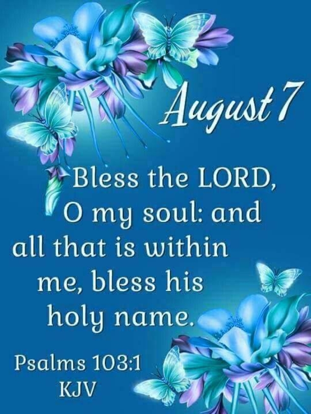 August 7 Images, Blessings And Quotes - picture 5