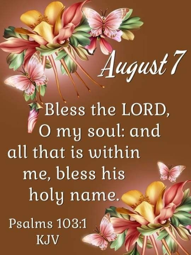 August 7 Images, Blessings And Quotes - picture 8