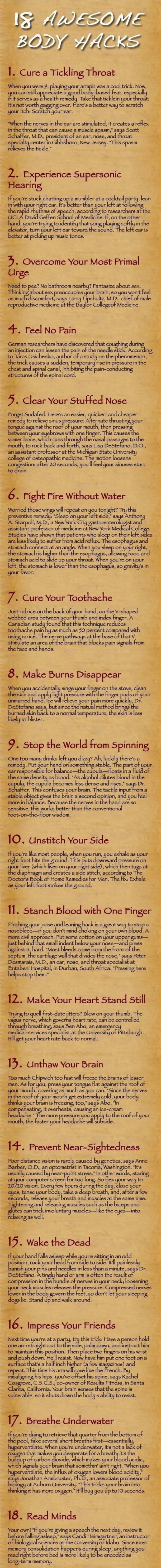 Awesome Body And Health Tricks That Will Change Your Life... - picture 4