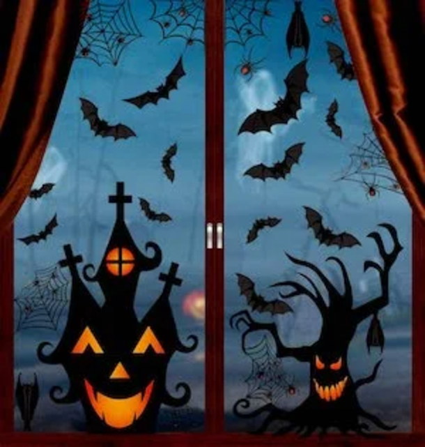 Awesome Halloween Window Decor Ideas For 2022 - picture 11