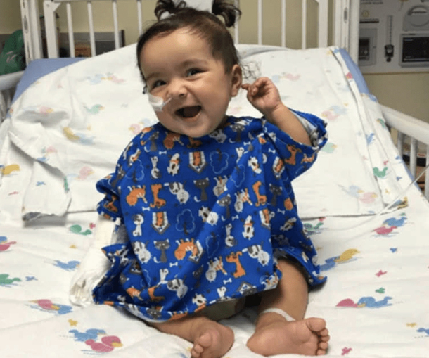Baby girl was left with no information, then couple gets unexpected call from foster system - picture 4