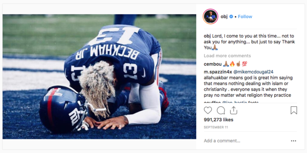 Baptized NFL Superstar Falls To His Knees in Prayer: 'Lord, I Come to You' - picture 3