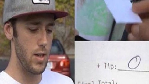 Bartender Notices There's No Tip On His Receipt, Then Notices Customer Left Behind Card - picture 2