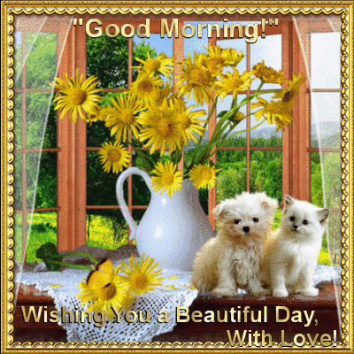 Be Happy With These Beautiful 10 Good Morning Gifs To Brighten Your Day! - picture 2