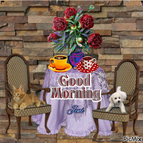 Be Happy With These Beautiful 10 Good Morning Gifs To Brighten Your Day! - picture 7