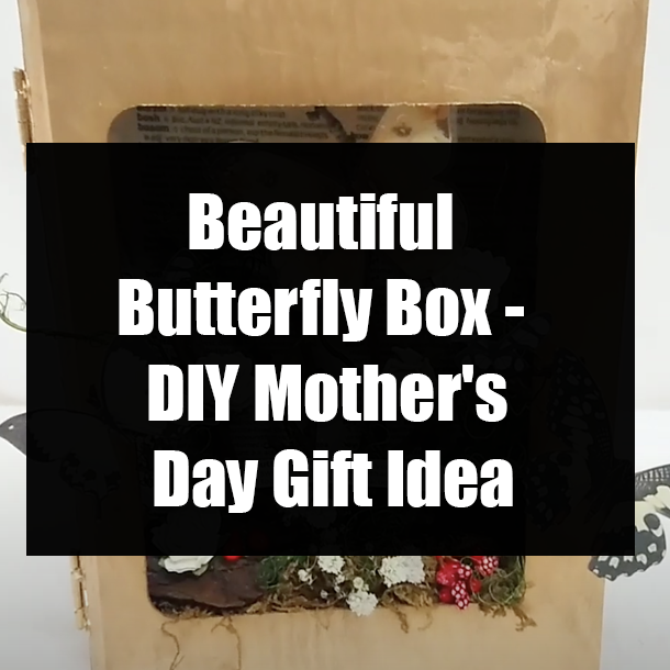 Beautiful Butterfly Box - DIY Mother's Day Gift Idea