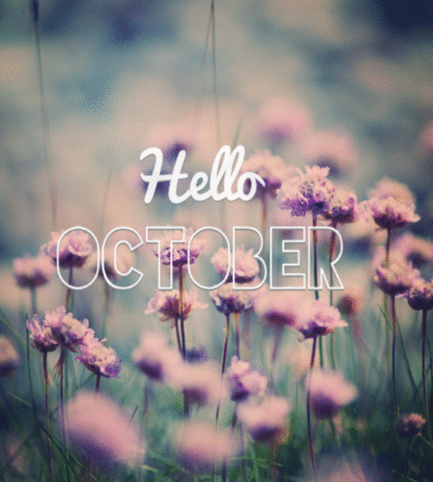 Beautiful Hello October Gifs - picture 7