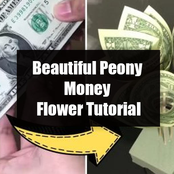 Beautiful Peony Money Flower Tutorial