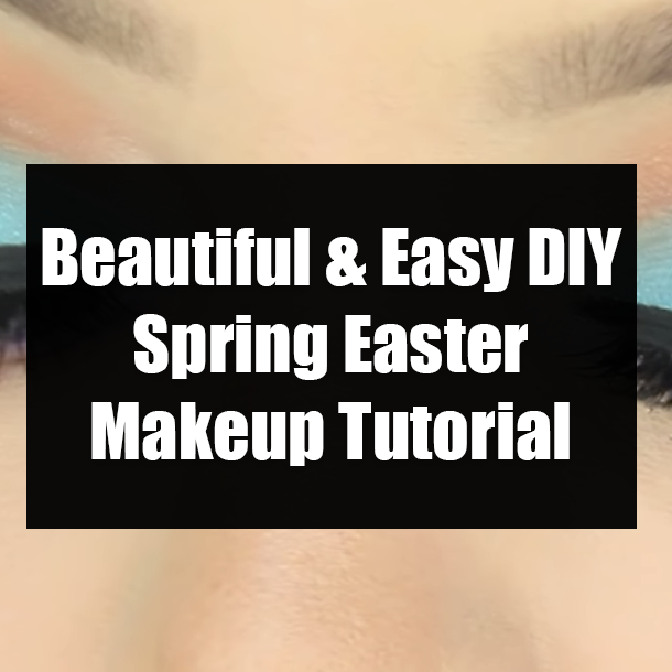 Beautiful & Easy DIY Spring Easter Makeup Tutorial