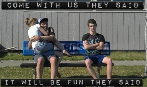 Being The 3rd Wheel Sucks (10 Pictures) - picture 11