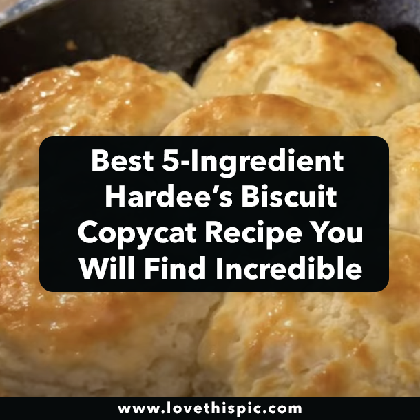Best 5-Ingredient Hardee’s Biscuit Copycat Recipe You Will Find Incredible