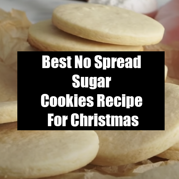 Best No Spread Sugar Cookies Recipe For Christmas