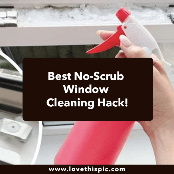Best No-Scrub Window Cleaning Hack!