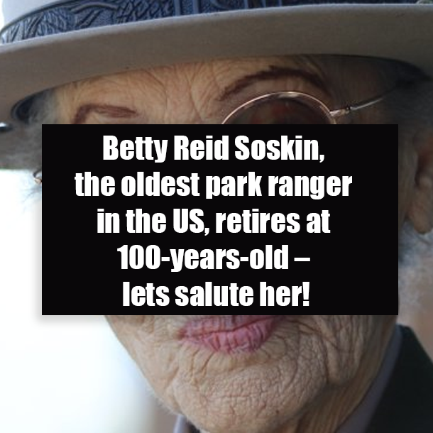 Betty Reid Soskin, the oldest park ranger in the US, retires at 100-years-old – lets salute her!