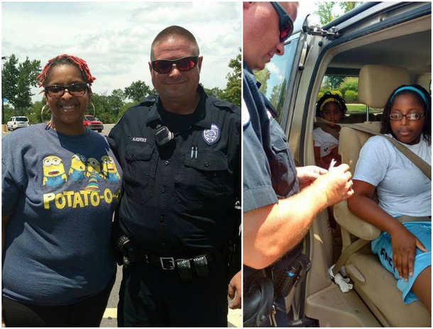 Black Woman Stuns Cop With Shocking Request, Then He Sees What’s Around Her - picture 3