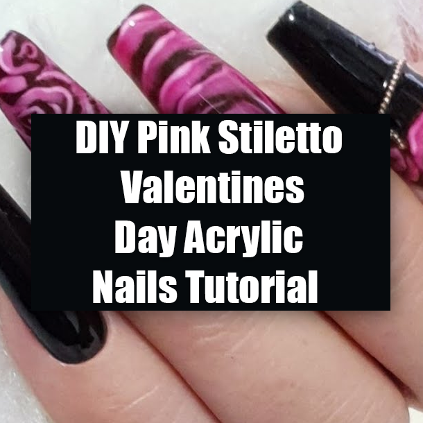 Blooming Gel Roses Nail Art DIY Tutorial
