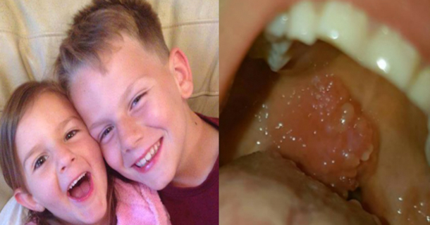 Boy Playing With Sister Spots VERY NASTY Surprise In Her Mouth, Mom Completely Freaks Out - picture 6