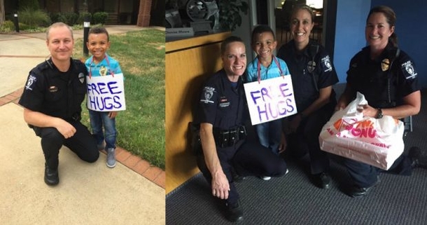 Boy Walks Into NC Police Station, Shocks Cops With What’s Around His Neck - picture 3