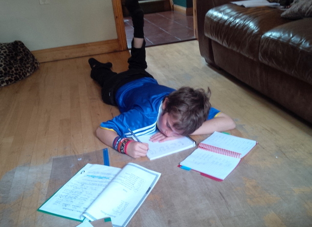 Boy with autism writes poem for homework, perfectly describes what it's like to live with autism - picture 2