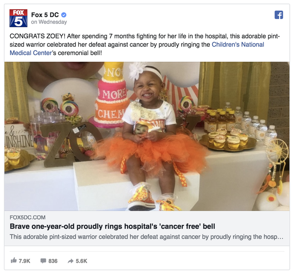 Brave 1-Year-Old Happily Rings Hospital's Cancer-Free Bell After Battling Cancer For 7 Months - picture 2