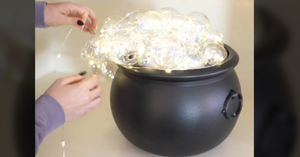 Brew Up Some Fun: DIY Witch Cauldron Halloween Decor - picture 2