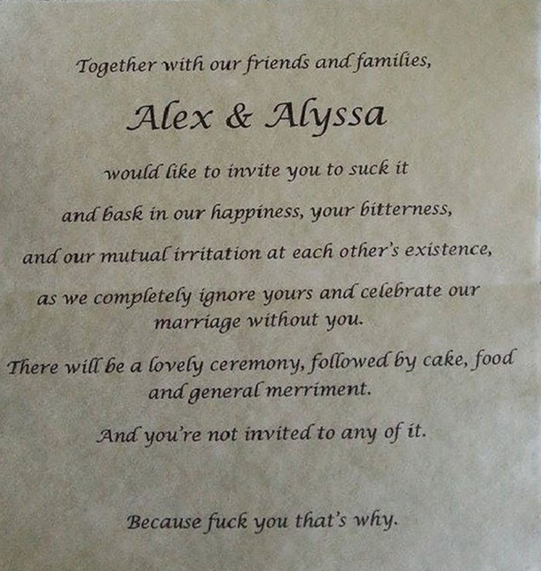 Bride Gets Back At Abusive Parents After They Try To Get Invited To Her Wedding... - picture 2